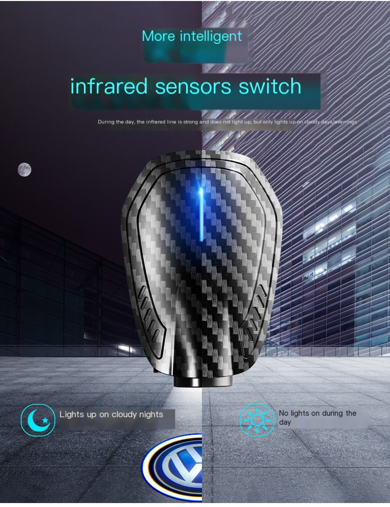 Universal car door opening sensor projection light