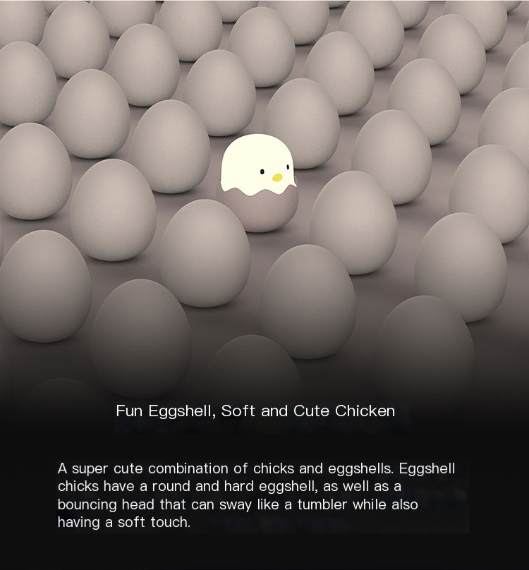 Eggshell Chicken Lamp Image 5
