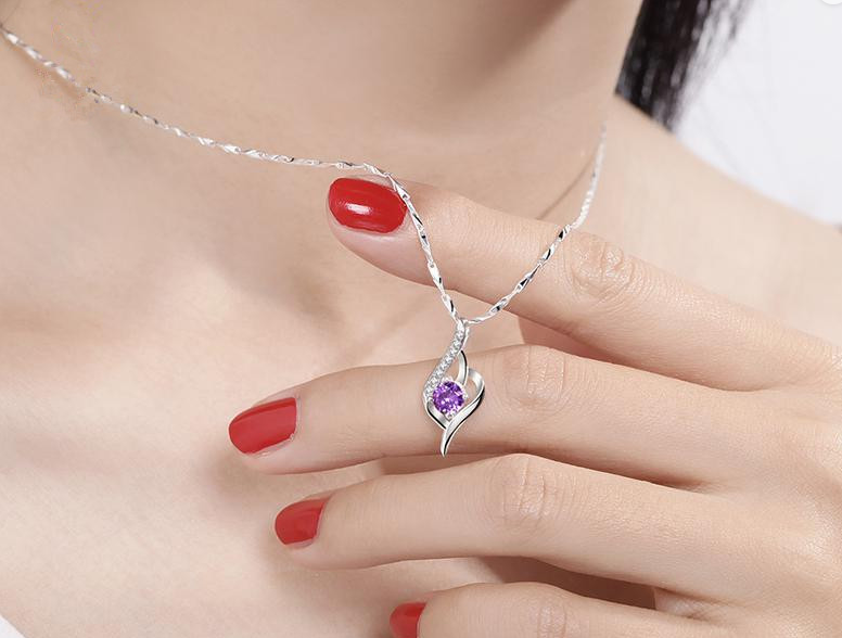 Silver Necklace 7