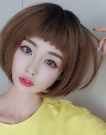 Bobo Wig - Gray top black