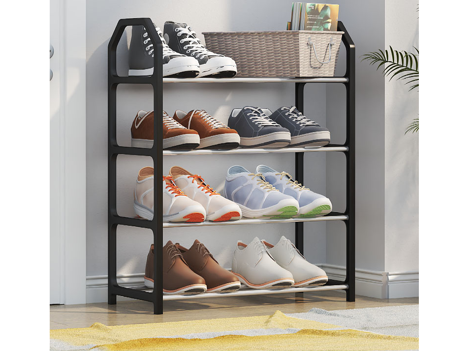 Three Tube Shoe Rack - Image 2