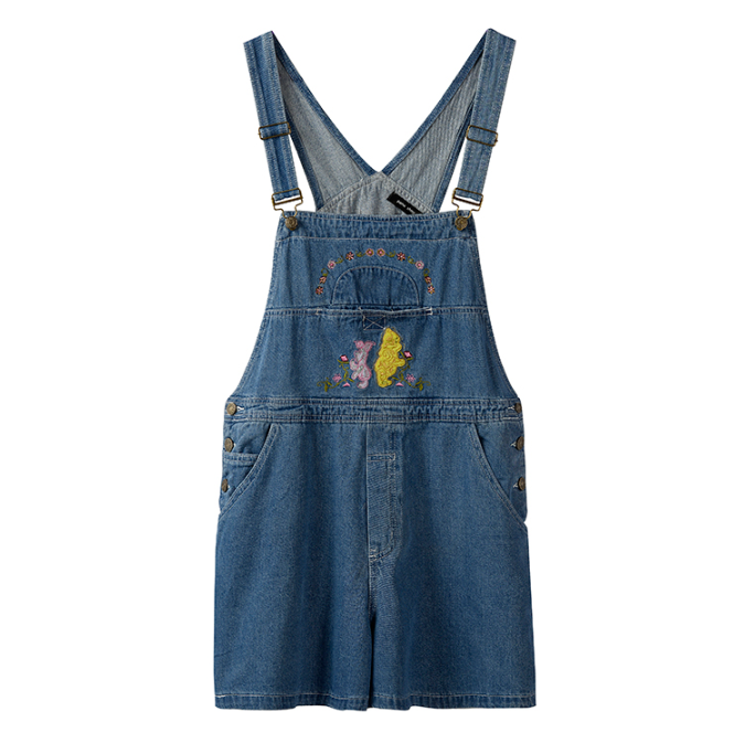 Vintage Cartoon Suspender Pants