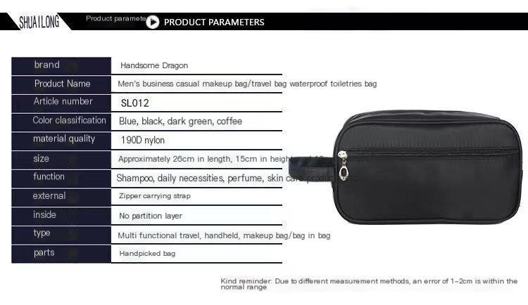 Travel Toiletry Bag Dopp Kit