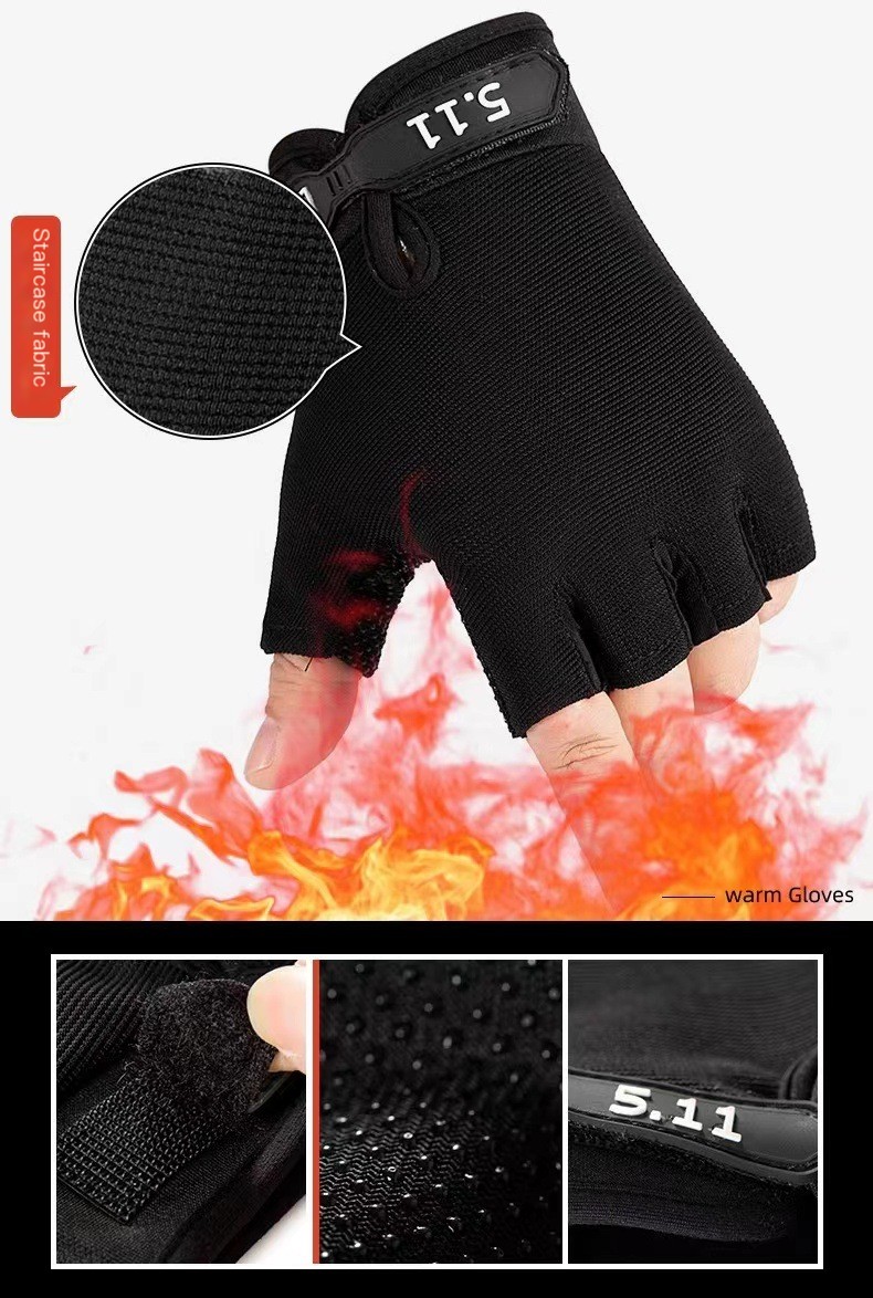 511 Sports Half-Finger Gloves - Image 5