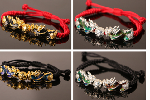 Temperature Changing Pixiu Bracelet