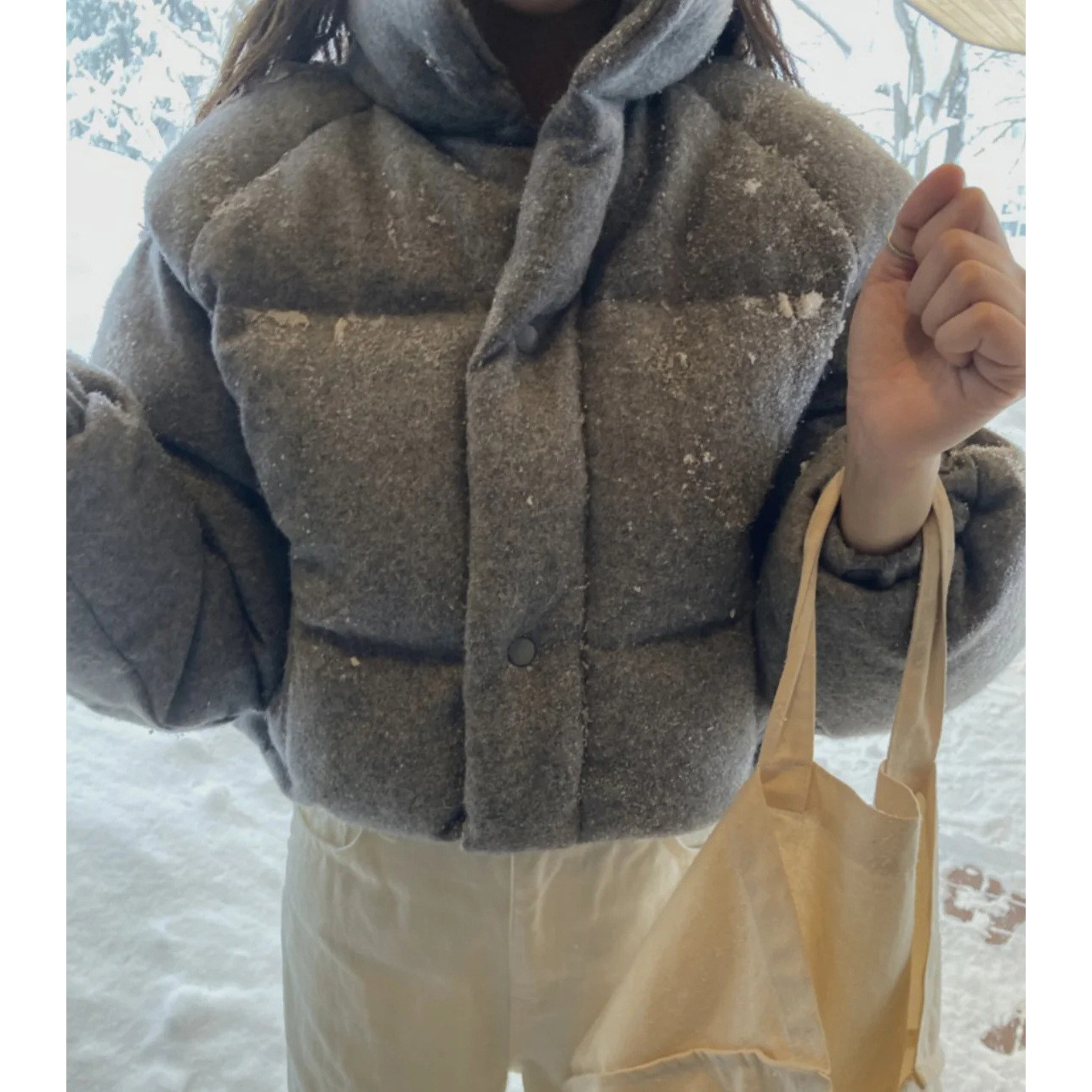 Chaqueta de Invierno Gris