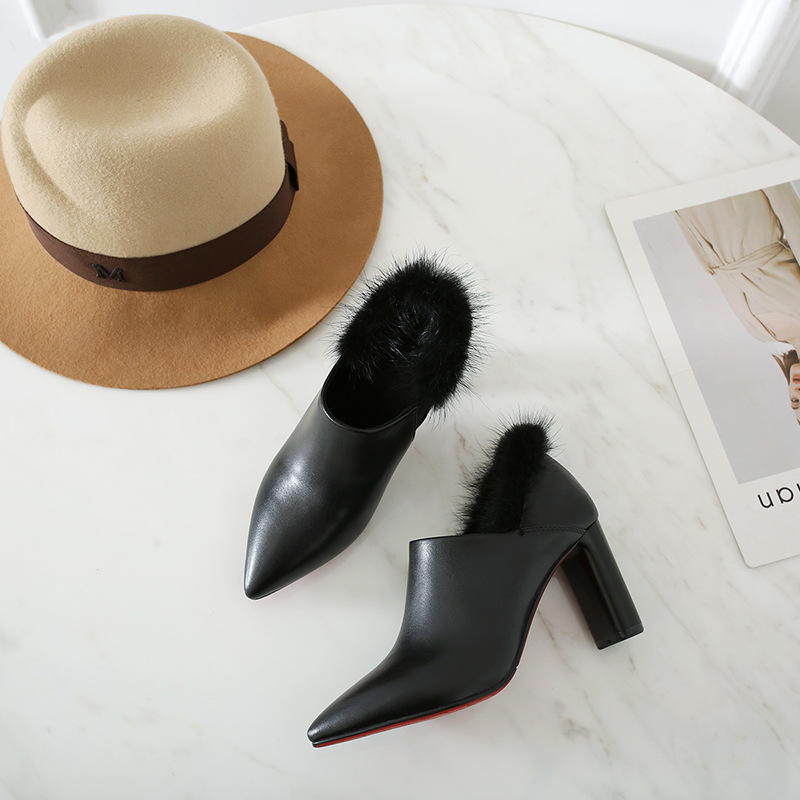Korean-style women's ankle boots