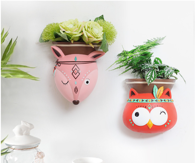 Wall Mounted Plant Pot - Fox