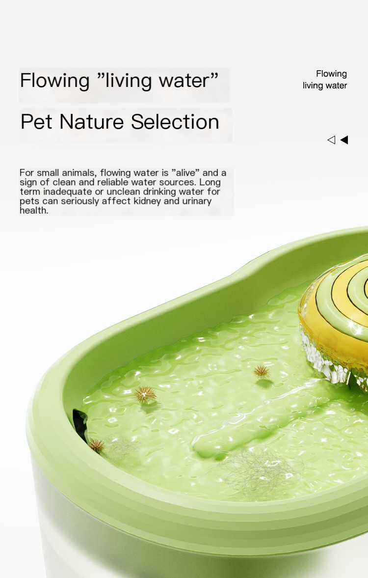 Smart Pet Water Dispenser Orange