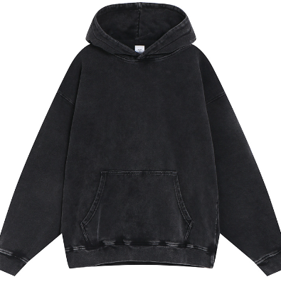 Hooded Sweatshirt Back View