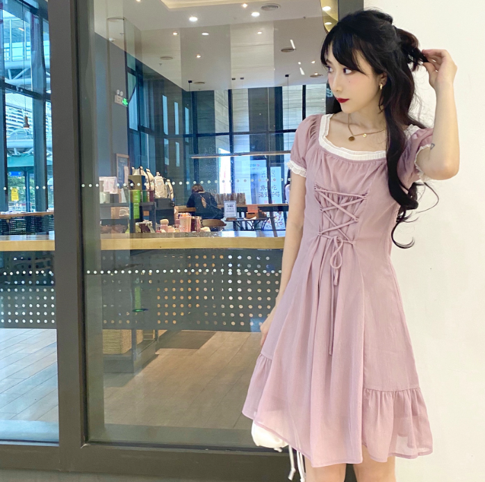 Lotus Color Dress Image 1
