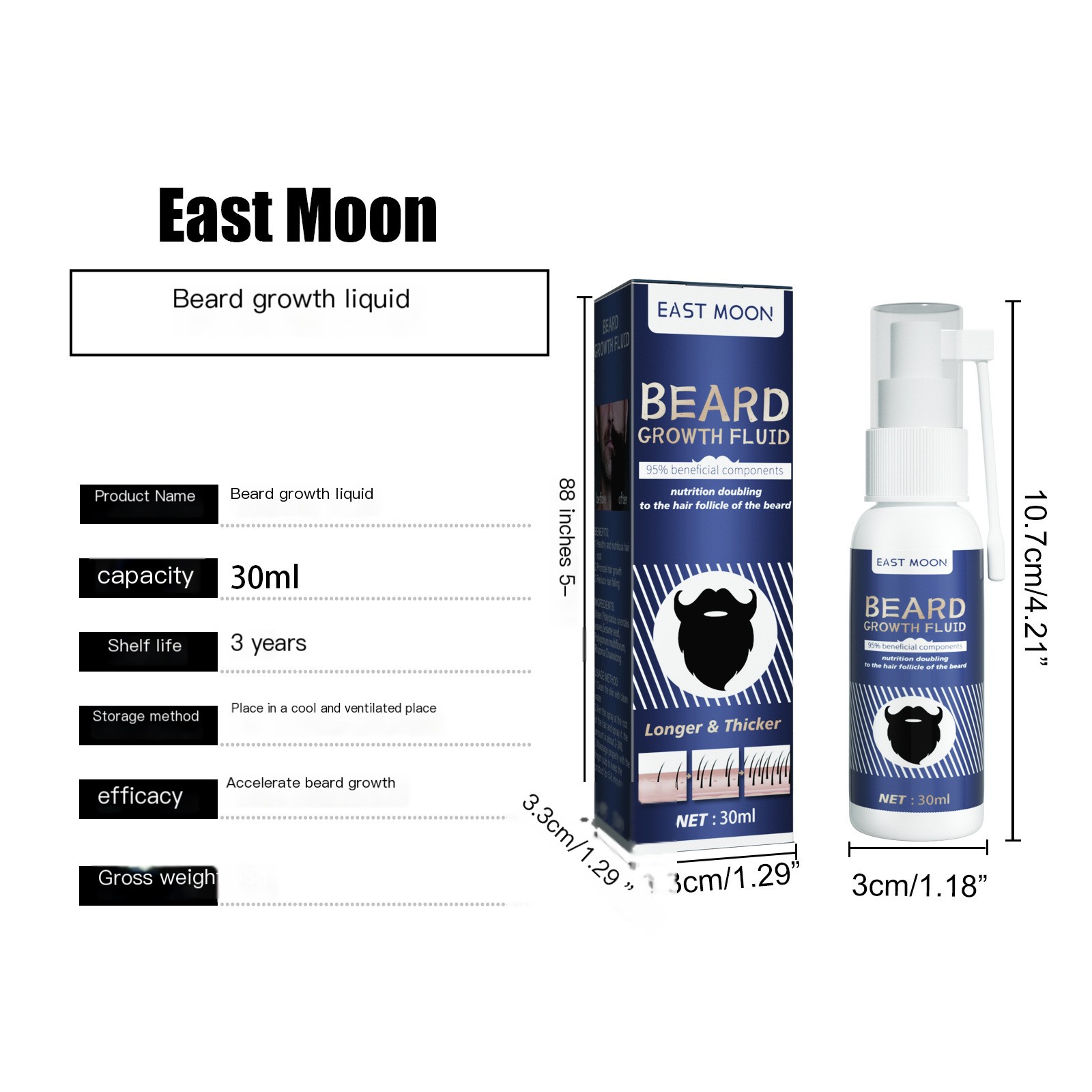 Image 1 of Beard Growth Liquid