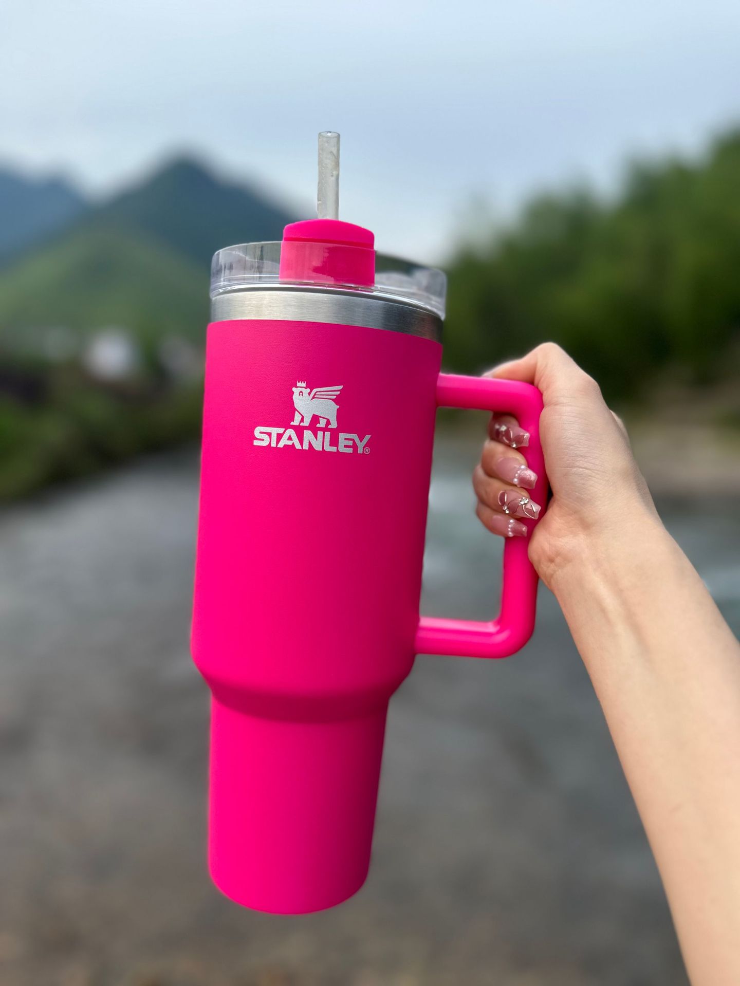 Vaso gigante con pajita Stanley 2