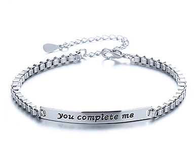 Let Go & Let God Steel Bracelet Image 2