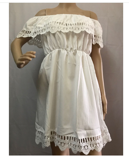 Off-shoulder dress image 3