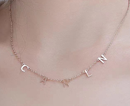 Personalized Necklace - Gold