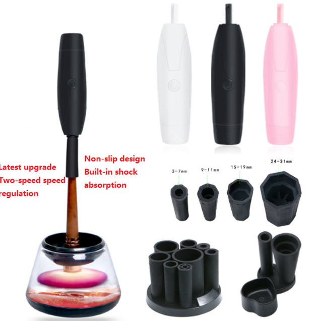 Automatic Makeup Brush Cleaner