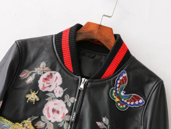 Stylish Motorcycle Leather Jacket 4