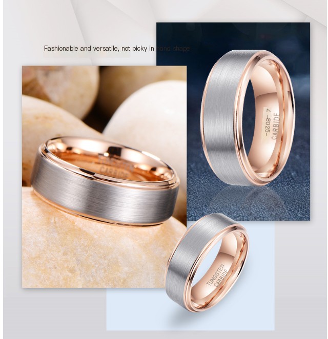 Tungsten Wedding Band Ring 3