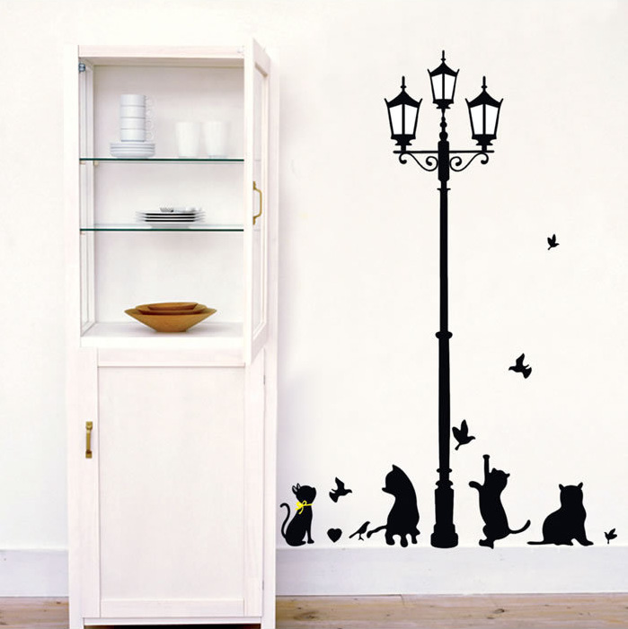 Black Cat Wall Sticker 2