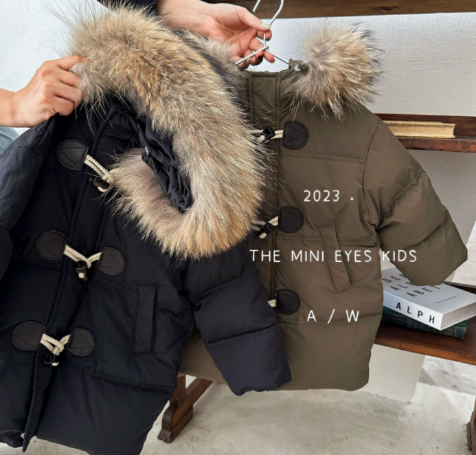 Hooded Long Down Jacket Image 3