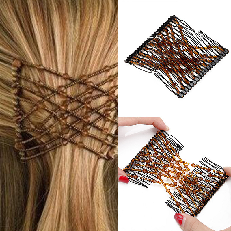Beaded Hair Comb