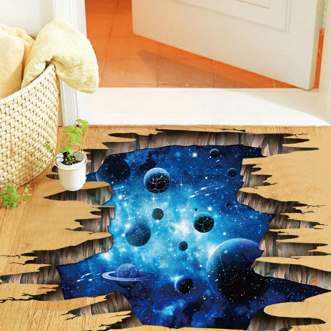 3D Galaxy Wall Sticker