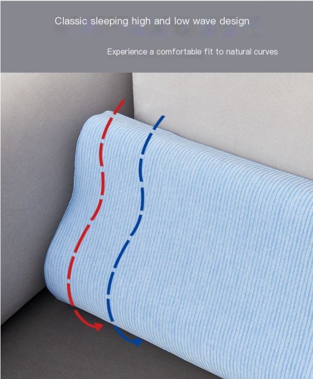 Cooling Memory Foam Neck Pillow Image 4