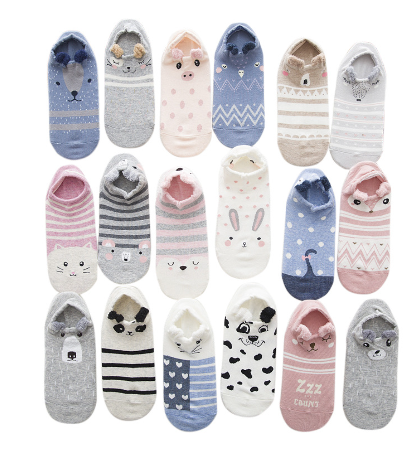 Animal Plush Socks