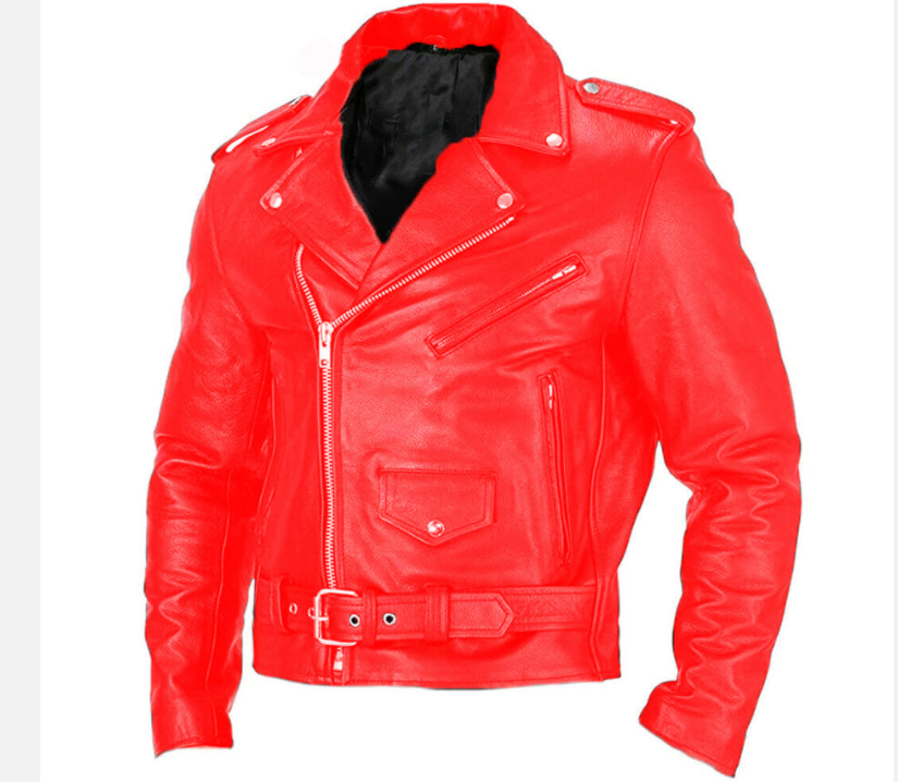 Men's Biker Jacket Image 3