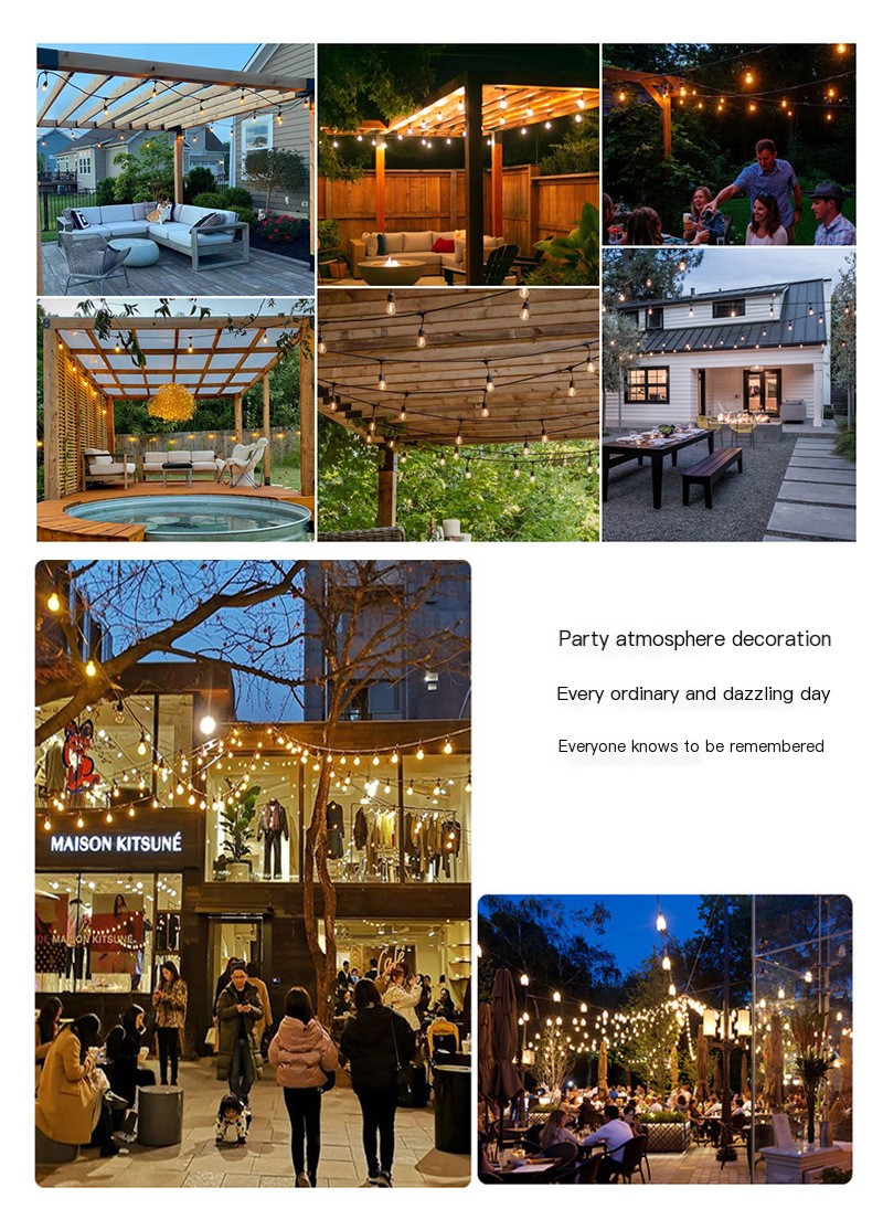 Ecomixes Solar Festoon Light