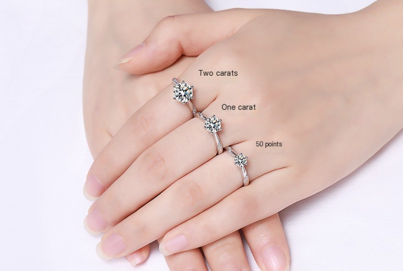 Moissanite Ring 6