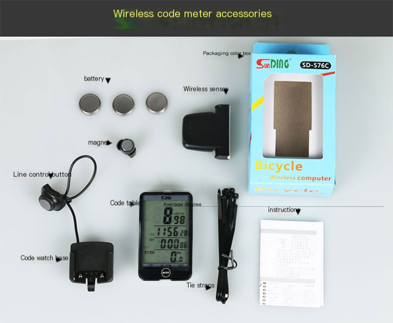 Speedometer waterproof demonstration