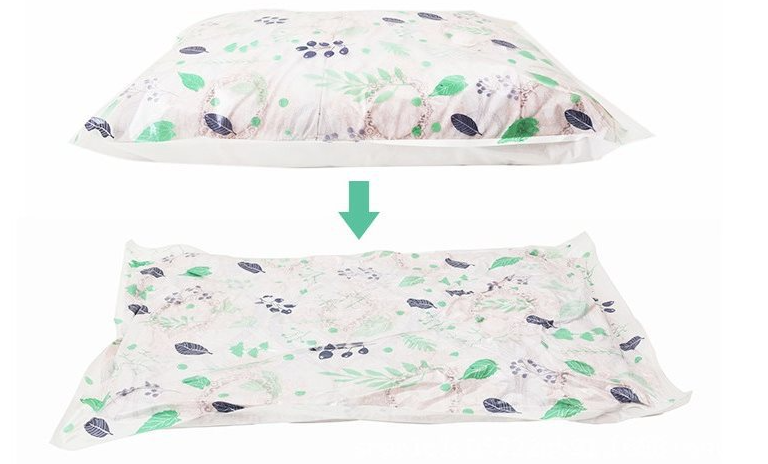 Vacuum Storage Bag in Use