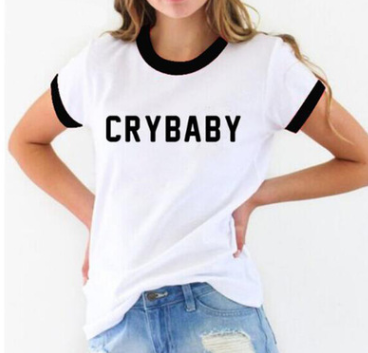 Crybaby White T-Shirt