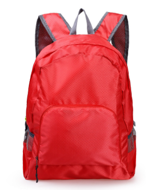 Simple Foldable Backpack Color Green