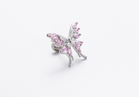 Butterfly Ear Bone Studs 3