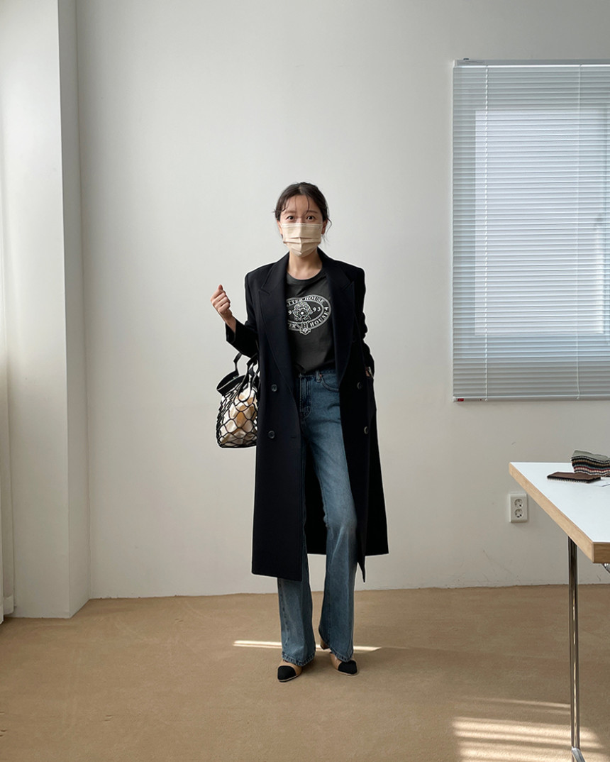 Double-breasted Coat Image 5