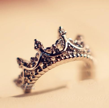 Geometric Crown Ring 3