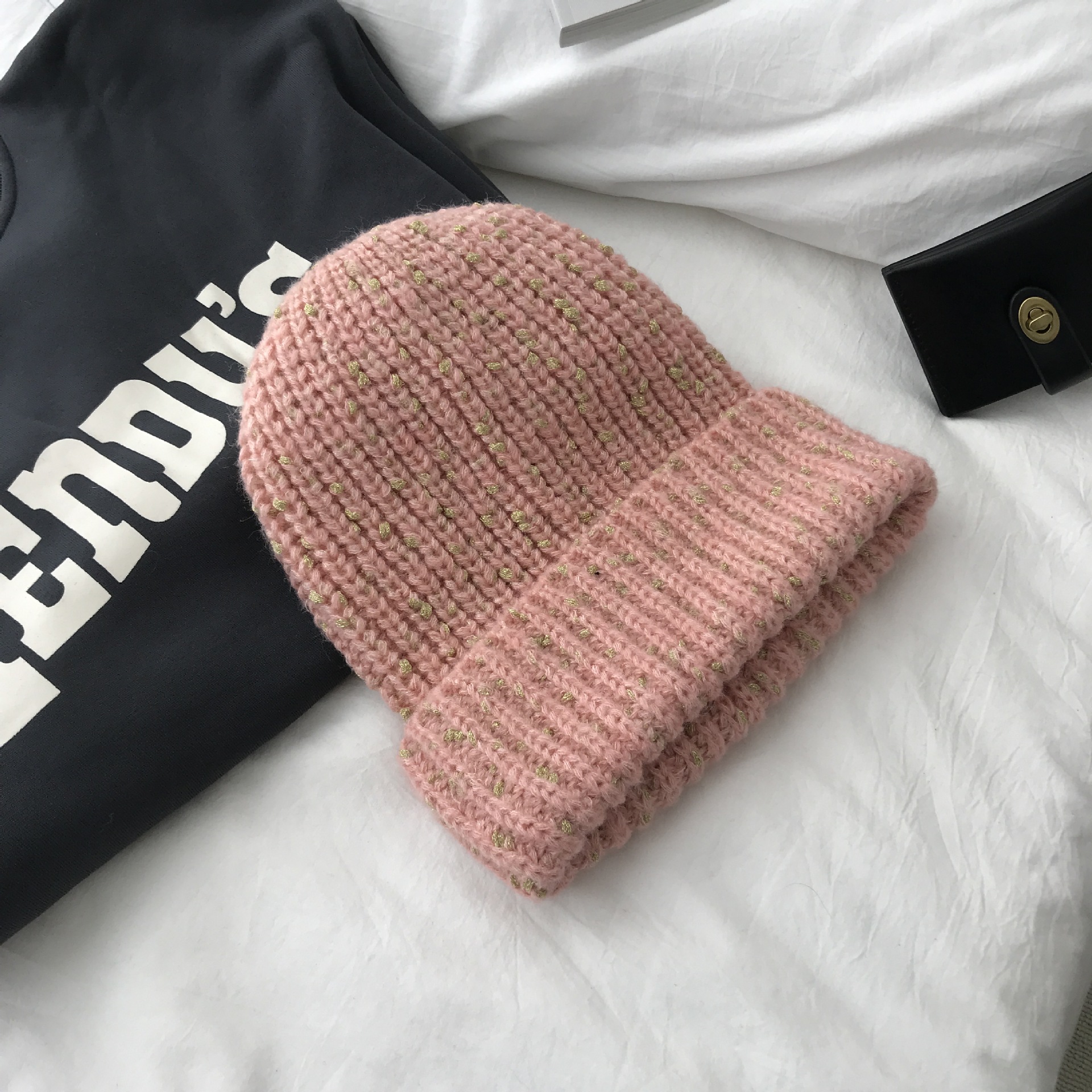 Knitted Hat Pink