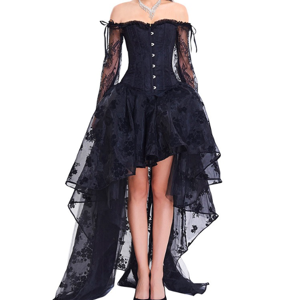 Day of the Dead Christmas Palace Corset Image 2