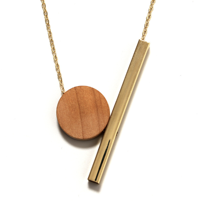 Geometric Pendant Necklace