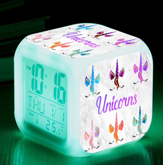 Unicorn Alarm Clock Image 1