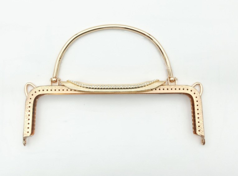 22cm Square Embossed Coin Purse Frame Image 1