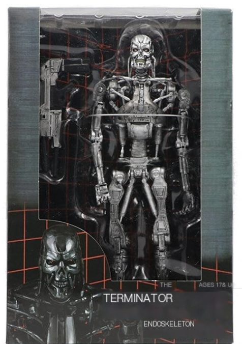Terminator T-800 Skeleton Action Pose