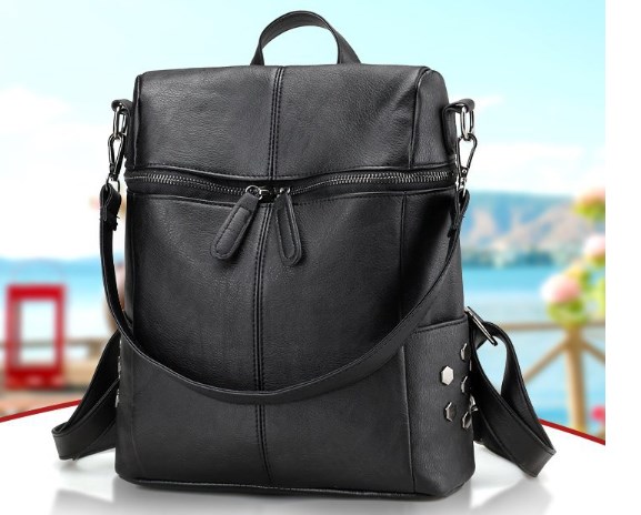 Pink Fashionable Dual-Use Backpack
