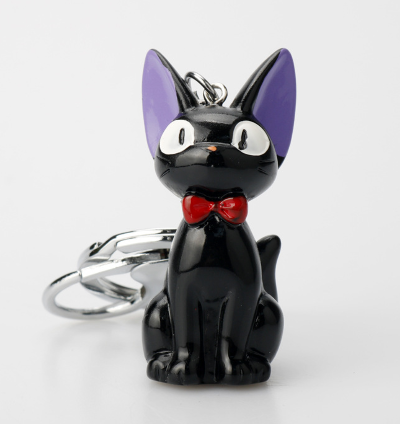 Kawaii Ghibli Cat Keychain 4