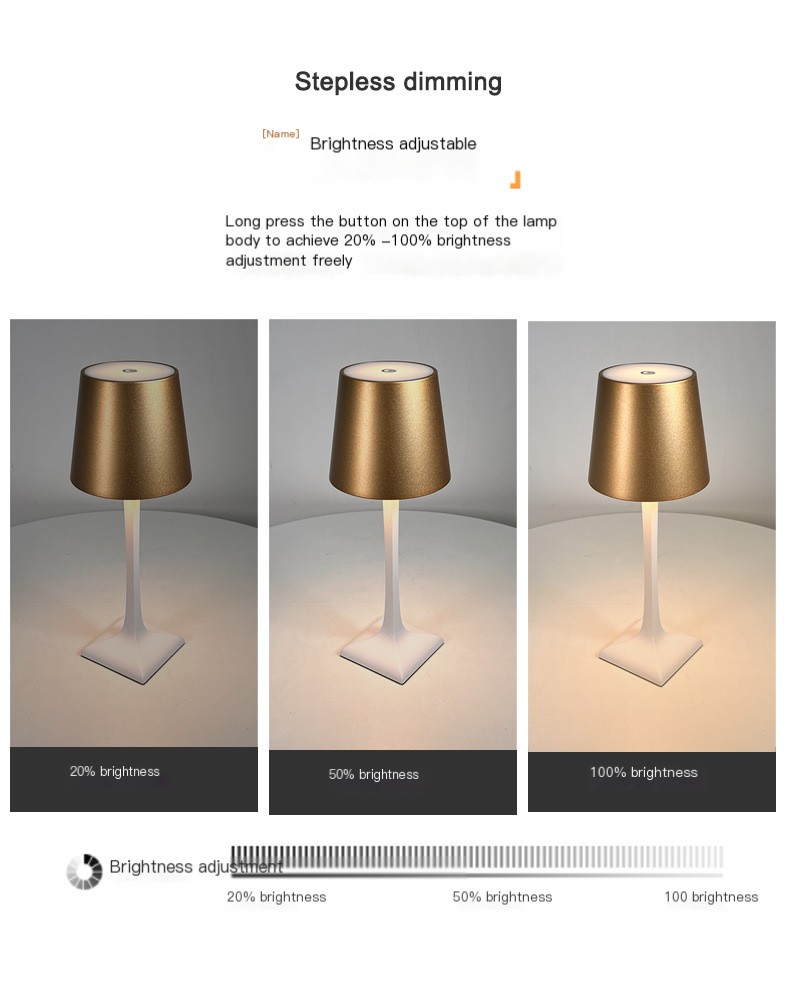 LED Charging Table Lamp Image 2