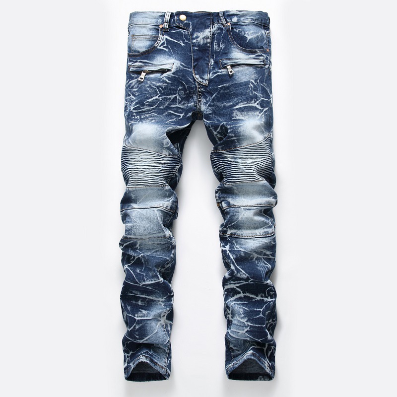 Motorcycle Denim Jeans 2