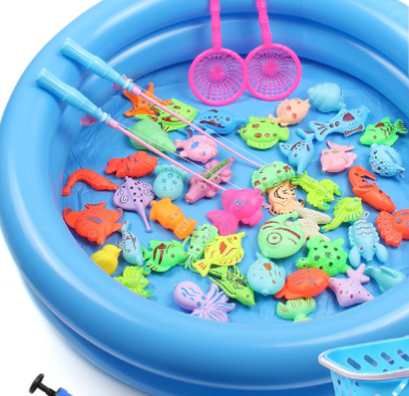 AquaCatch Children's Magnetic Fishing Toy Pool Set